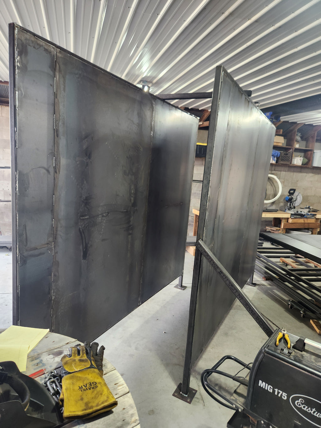 Meat locker panels