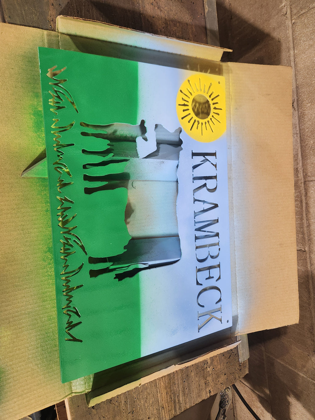 Custom Metal Art Signs